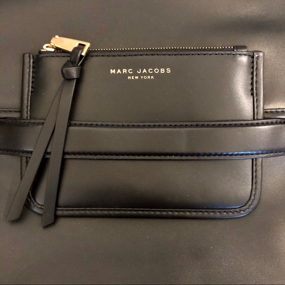 SOLD Marc Jacobs black leather satchel - like new! - Picture 4 of 4